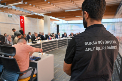 Bursa’nın afet planı AKOM’da masaya yatırıldı