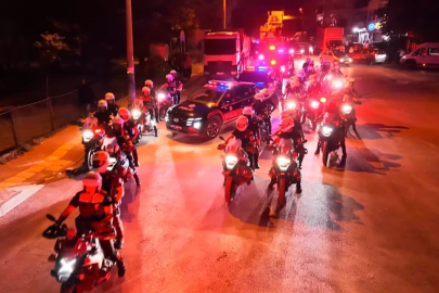 Bursa’da bin polisle huzur operasyonu