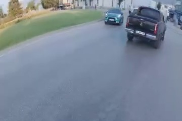 Bursa trafiğinde tehlikeli anlar