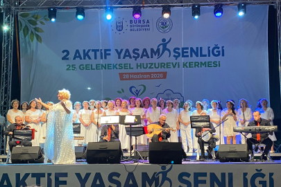 Nilüfer Kadın Korosu Aktif Yaşam Şenliğinde
