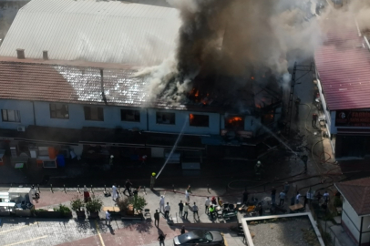 Bursa'nın yüreğini ağzına getiren yangından kareler