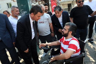 Aydın mahalle buluşmalarını Alemdar’da sürdürdü