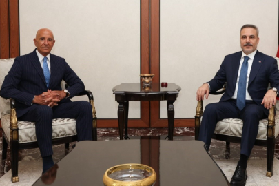 Bakan Fidan, ABD’nin Ankara Büyükelçisi Barrack’ı kabul etti