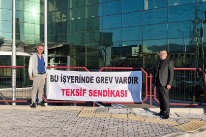 Korteks'te grev başladı, üretim durdu