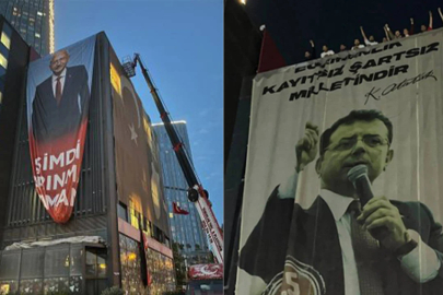 CHP İstanbul İl Başkanlığı'nda İmamoğlu posteri söküldü
