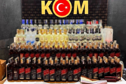 Bursa'da sahte içki operasyonu: 370 şişe sahte içki ve 600 litre etil alkol ele geçirildi
