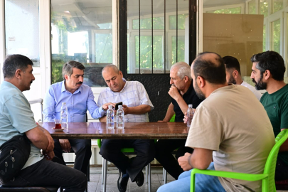 Yıldırım Belediye Başkanı Yılmaz, Teleferik'te esnafla bir araya geldi