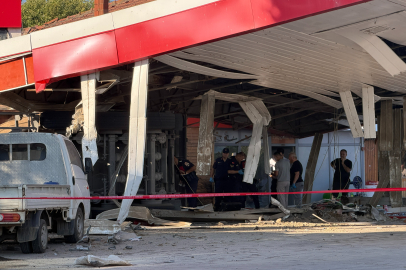Bursa'da akaryakıt istasyonunda korkunç kaza