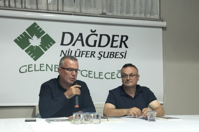 DAĞDER Nilüfer'de "Dağ Yöresi Yazar Buluşmaları" Mustafa Doğru ile başladı