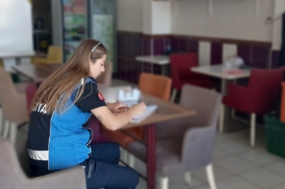 Zabıta ekiplerinden döner salonlarına denetim