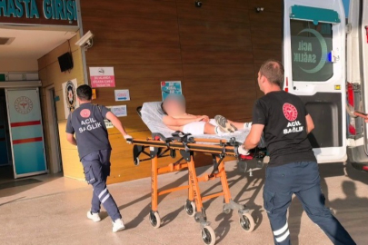 Ateşe verilen kolonyanın alevleri 9 yaşındaki çocuk ağır yaralanmasına neden oldu