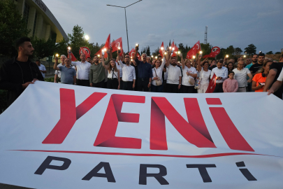 Nilüfer İlçe Örgütü'nden YENİ Parti'ye 'iktidar' yürüyüşü
