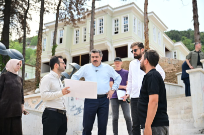 Yıldırım'da Fevziye parkı ve tarihi köşkte geri sayım