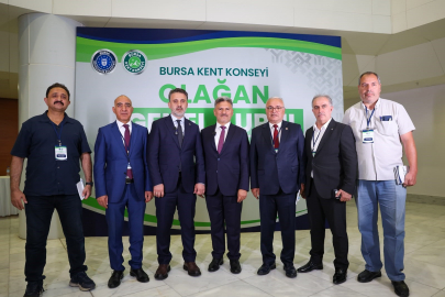 Bursa Kent Konseyi Başkanlığına Orhan Samast Seçildi