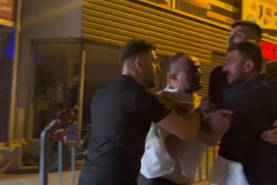 Gece kulübünden çıkıp kavgaya tutuştular… Ayakta zor durdular