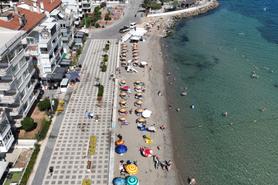 Plaj Mudanya hizmete açıldı