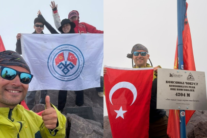 Bursa’dan Kırgızistan’a uzanan zirve tırmanışı