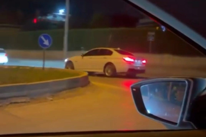 Bursa’da drift atan sürücüye ceza yağdı