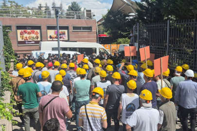 Elazığ Eti Gümüş Madencileri ve Doruk Madencilik işçileri gözaltına alındı