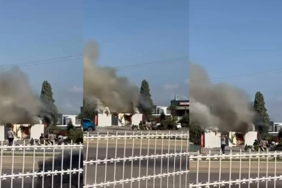 Bursa'da trafo patladı