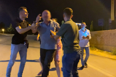 Bursa'da alkollü sürücüden gazetecilere taşlı saldırı