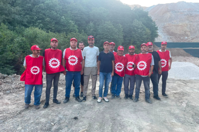Meyra Madencilik işçilerinden hak gaspı ve ücretsiz izin tepkisi