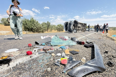 Diyarbakır’da katliam gibi kaza