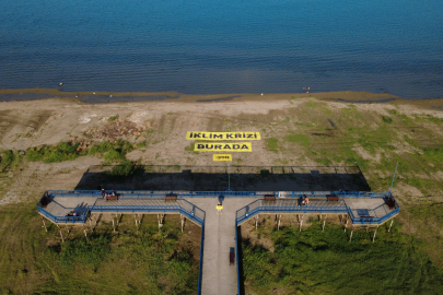 İznik Gölü’nde kuraklık alarmı