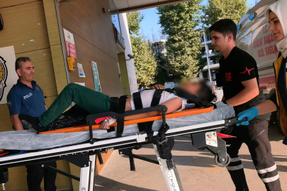 Bursa'da otomobil ile çarpışan bisikletli ağır yaralandı
