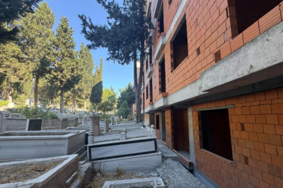 Mezarlık manzaralı sıfır daireler