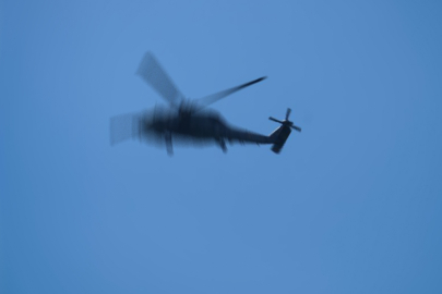 Giresun’da helikopter düştü