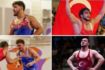Milli güreşçilerden madalya yağmuru!