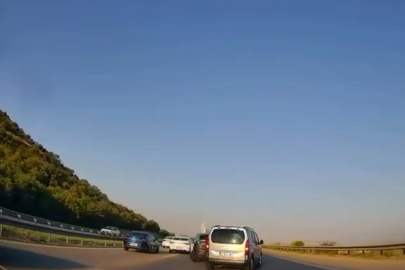 Takip mesafesini korumayınca kaza geldi
