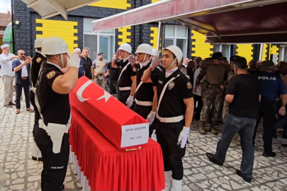 Bursa'da hayatını kaybeden emekli baş polise memleketinde veda