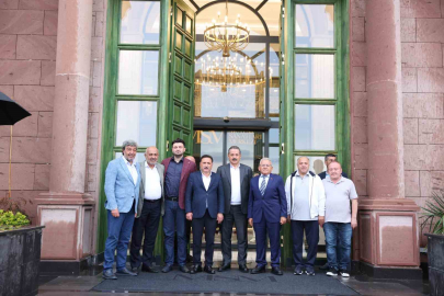 Kayserispor Bursaspor yönetimini ağırladı