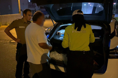 Elektrikli motosikletiyle alkollü yakalandı, 52 bin lira ceza kesildi