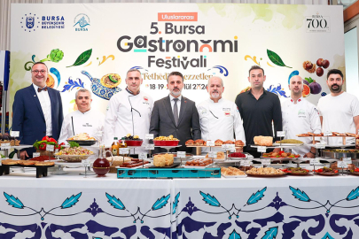 Uluslararası 5. Bursa Gastronomi Festivali "Fetheden Lezzetler"le geliyor