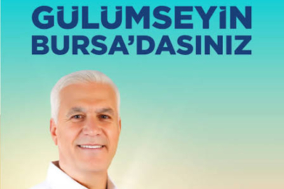 Bozbey'in "Gülümseyin Bursa'dasınız" sloganı için patent tescil başvurusu yaptılar