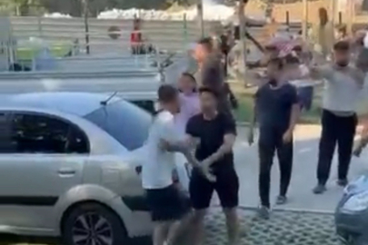 Cumalıkızık Kent Parkı'nda aileler arasında kavga