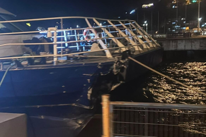 İDO deniz otobüsü Mudanya İskelesi’ne çarptı