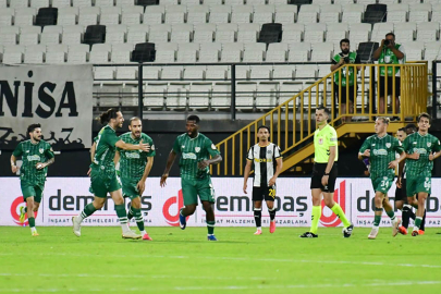 Bursaspor Manisa'dan 3 puanla dönüyor