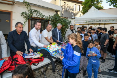 Osmangazi’de çocukların yüzünü güldüren buluşma