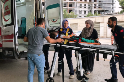 Balkondan düşen 4 yaşındaki çocuk yaralandı