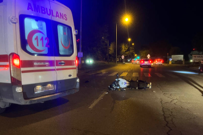 Bursa'da kavşakta feci kaza