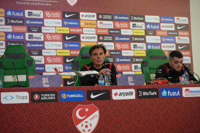 Vincenzo Montella: "Sahaya sadece Türkiye için atan bir kalple çıkacağım"