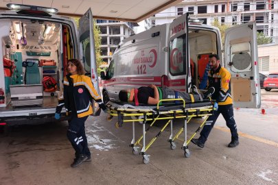 12 yaşındaki çocuk merdiven boşluğuna düştü