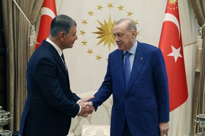 İzmir Büyükşehir Belediye Başkanı Cemil Tugay, Beştepe'de Erdoğan'la görüştü