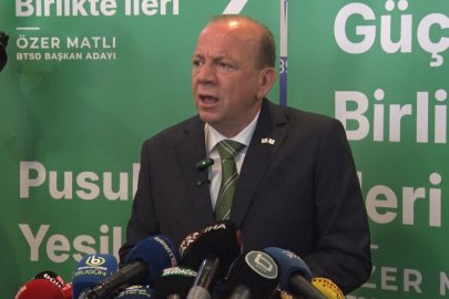 BTSO Başkan Adayı Özer Matlı: "Bu şehir sonunda doğruyu bulacak"