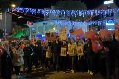 Karacabey'de sevgilisi tarafından öldürülen Gökçe Alkan için yürüyüş