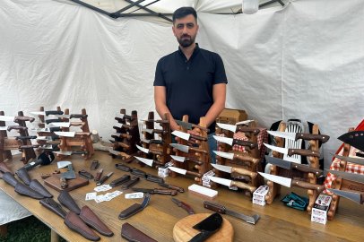 Kök ceviz saplı bıçakları Japonya dahil 11 ülkeye ihraç etti
